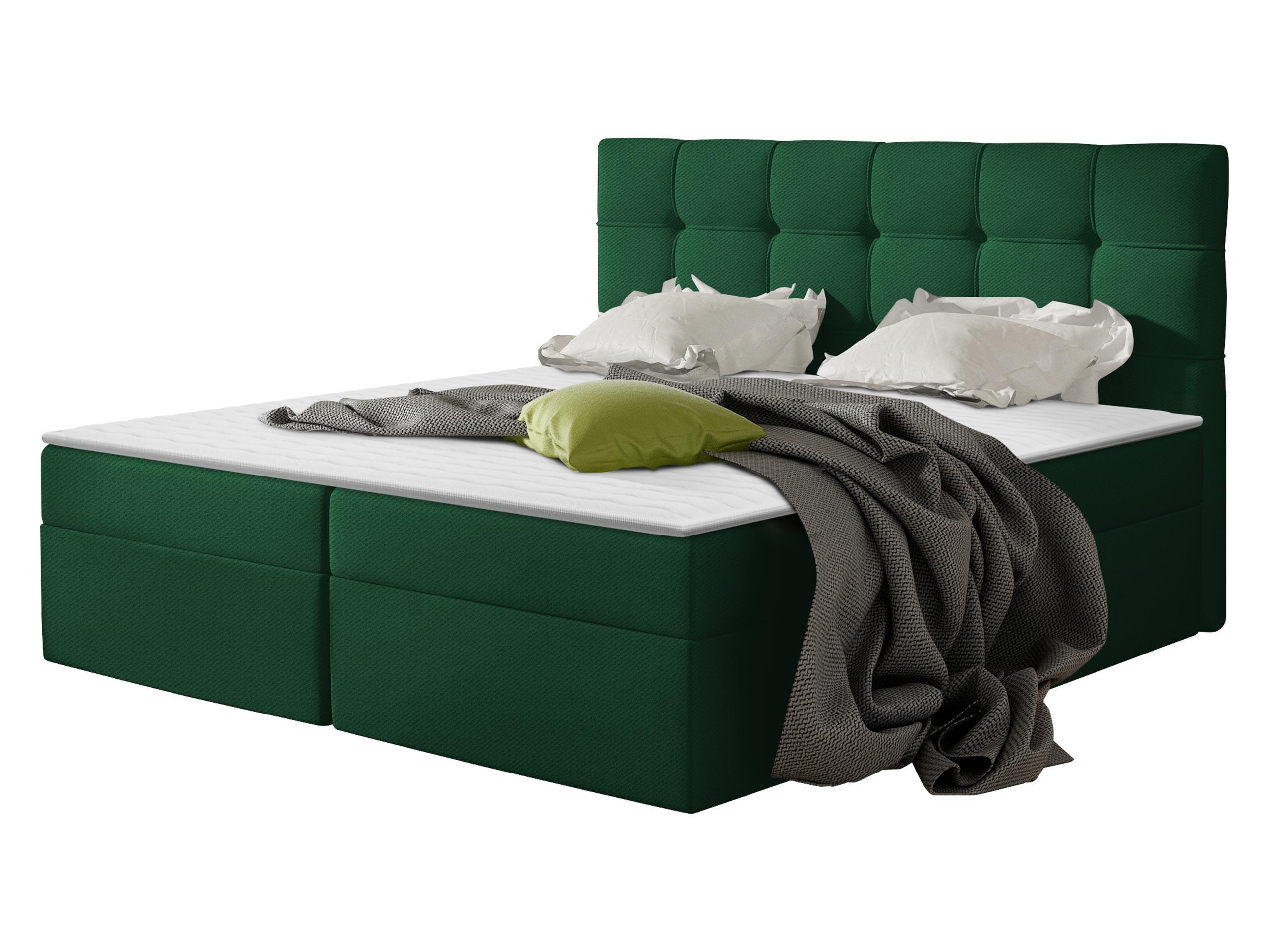 BOXBETT Nele - H3 - Grün, Holz/Holzwerkstoff (160/200cm) - MIRJAN24