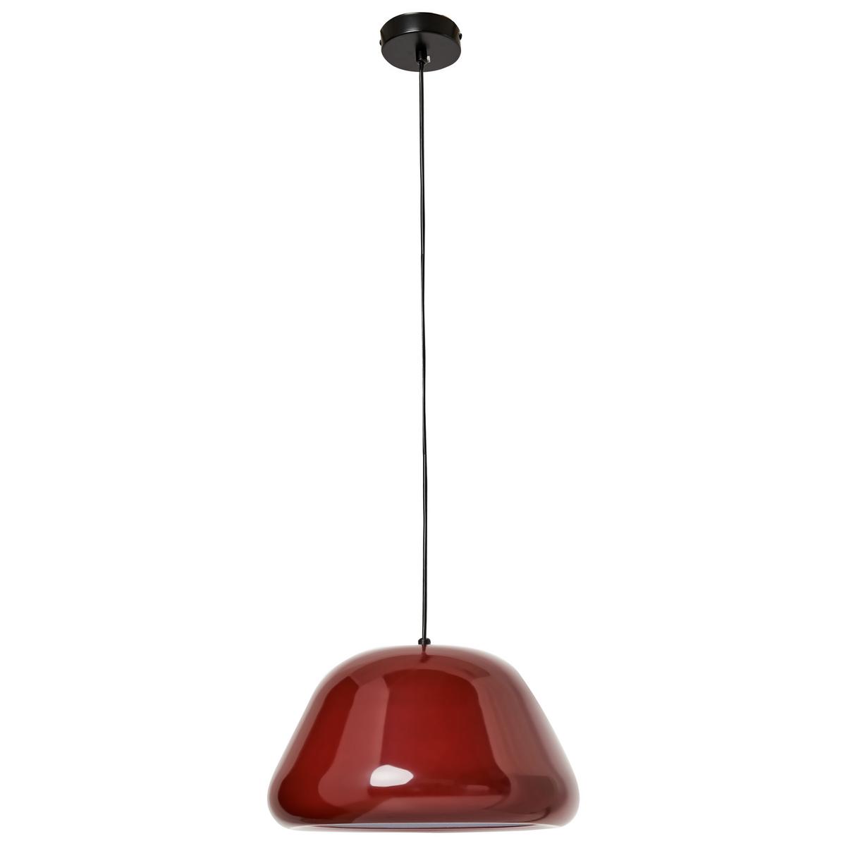 HÄNGELEUCHTE Rot Joku - Rot, Metall (32/32/150cm) - Beliani