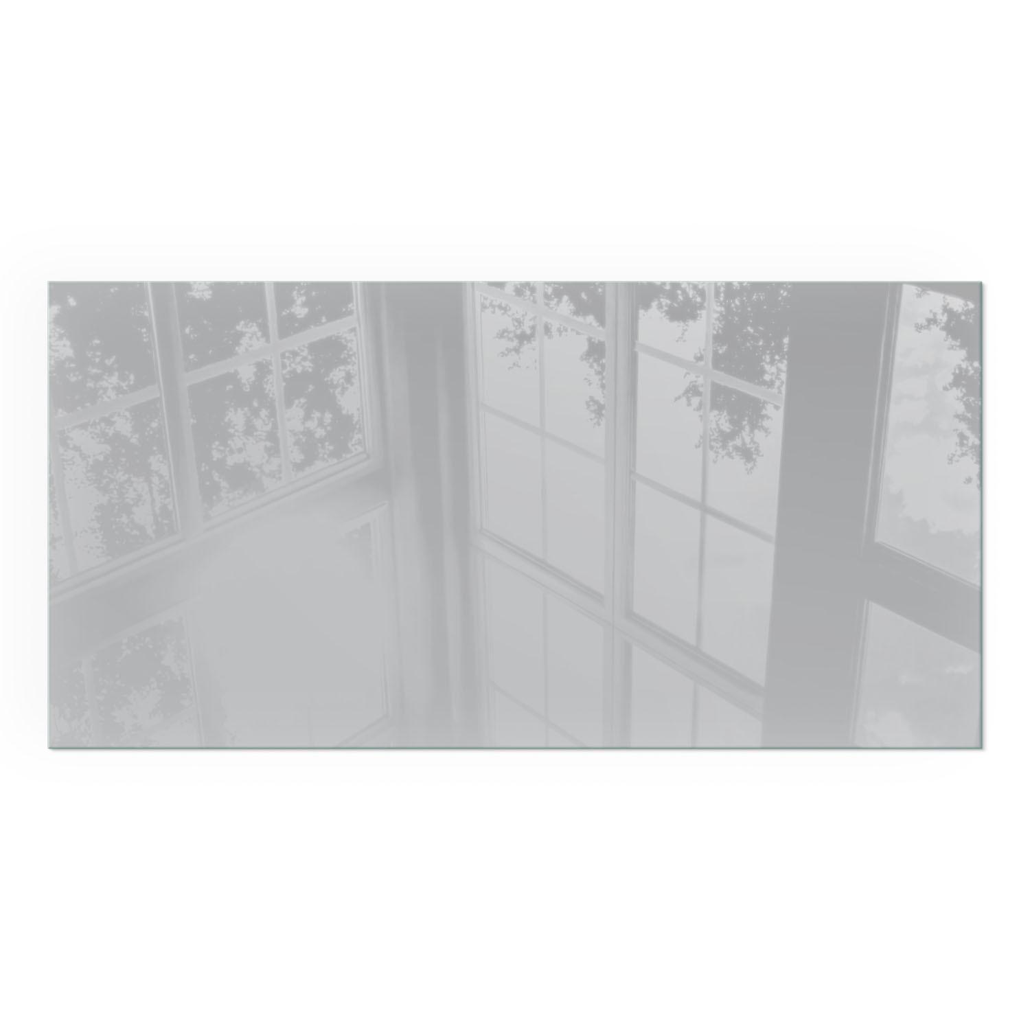 GLASPLATTE für Kamin 120x60 cm - Grau, Glas (120/60/0.4cm) - TULUP