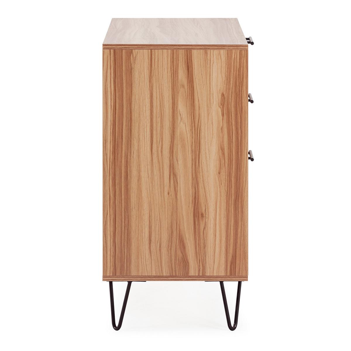 KOMMODE 80/80/40 Lluvia Eiche - Honigeiche, Holzwerkstoff (80/80/40cm)