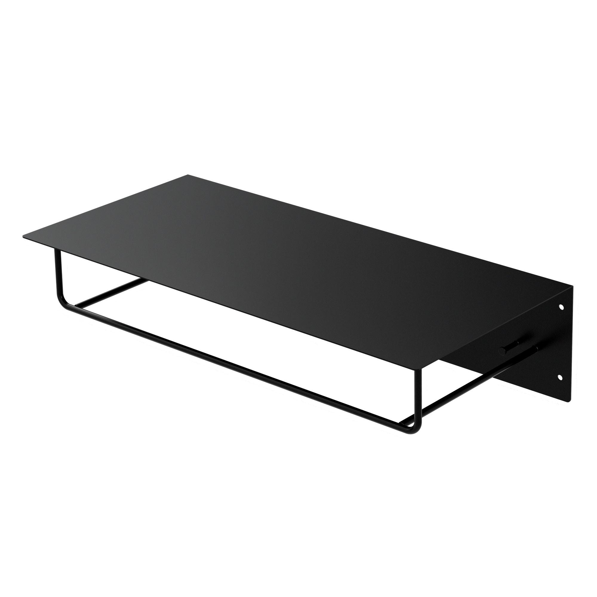 KLEIDERSTANGE - Schwarz, Metall (30/15/60cm) - ML-DESIGN