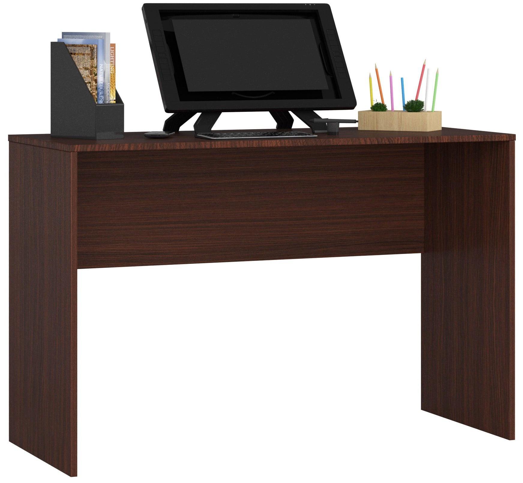 SCHREIBTISCH Dunkelbraun 79/120/50 - Dunkelbraun, Holzwerkstoff (120/53.6/79cm) - RAUMHIRSCH FURNITURE