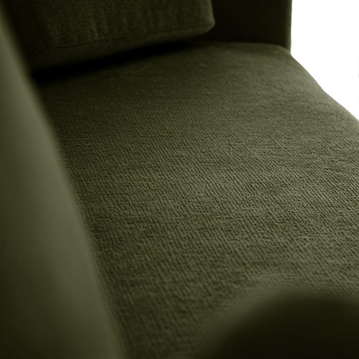 SOFA NUBO mit Schlaffunktion und Bettkasten Harmony 39 - Grün, Textil (205/91/86cm) - Lookway