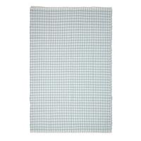BAUMWOLLTEPPICH Vichy-Karo 60/90 cm - Blau, Textil (60/90cm) - Homescapes