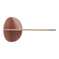 WANDREGAL Lena für Kinder und Jugendliche, 80 cm, rundes Design, Eiche Cremona/Macadamia/Puderrosa - Eichefarben/Beige, Holzwerkstoff (82/45/24cm) - Beautysofa