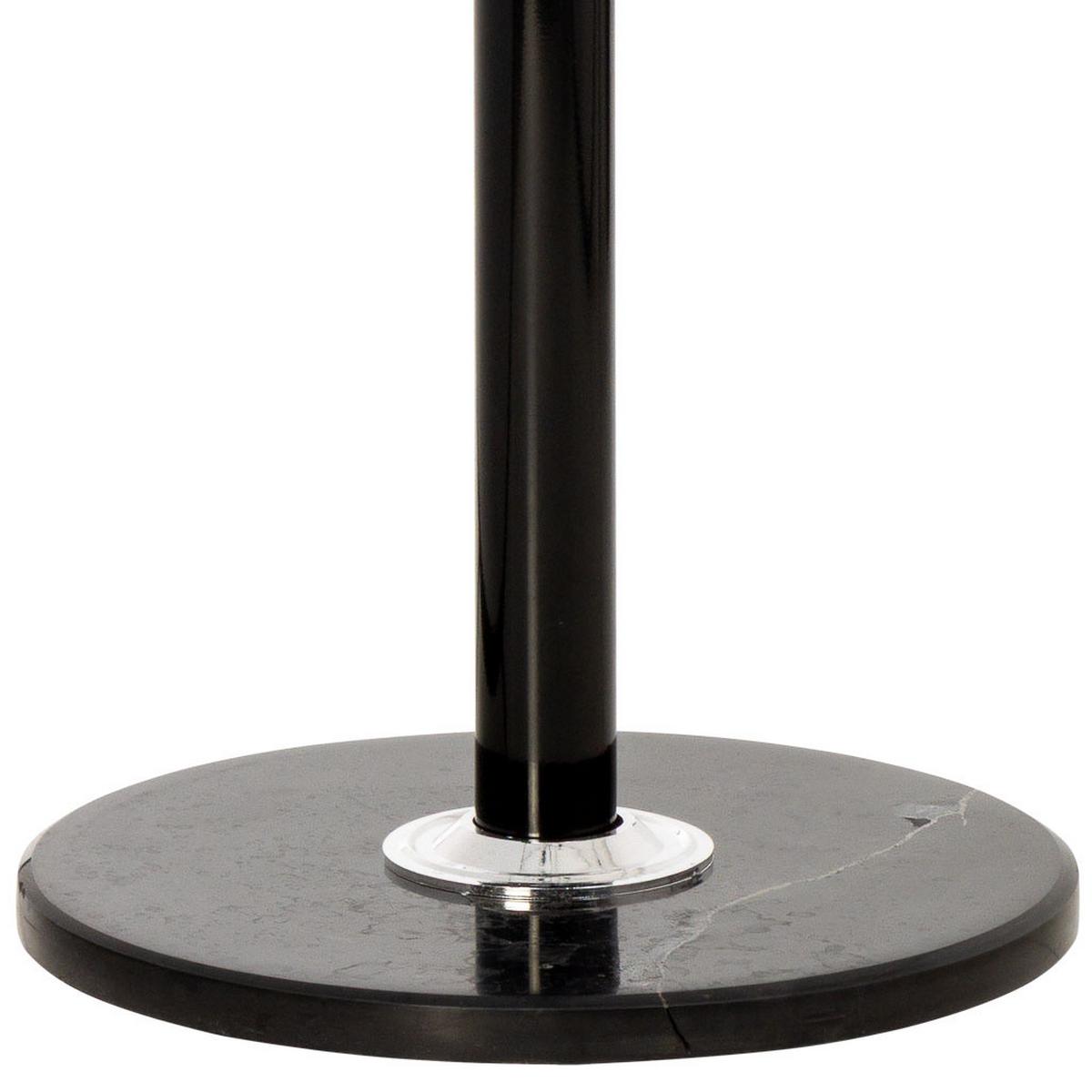 GARDEROBE aus metall 36x173cm - Schwarz, Metall (36/173/36cm) - Wanderlust