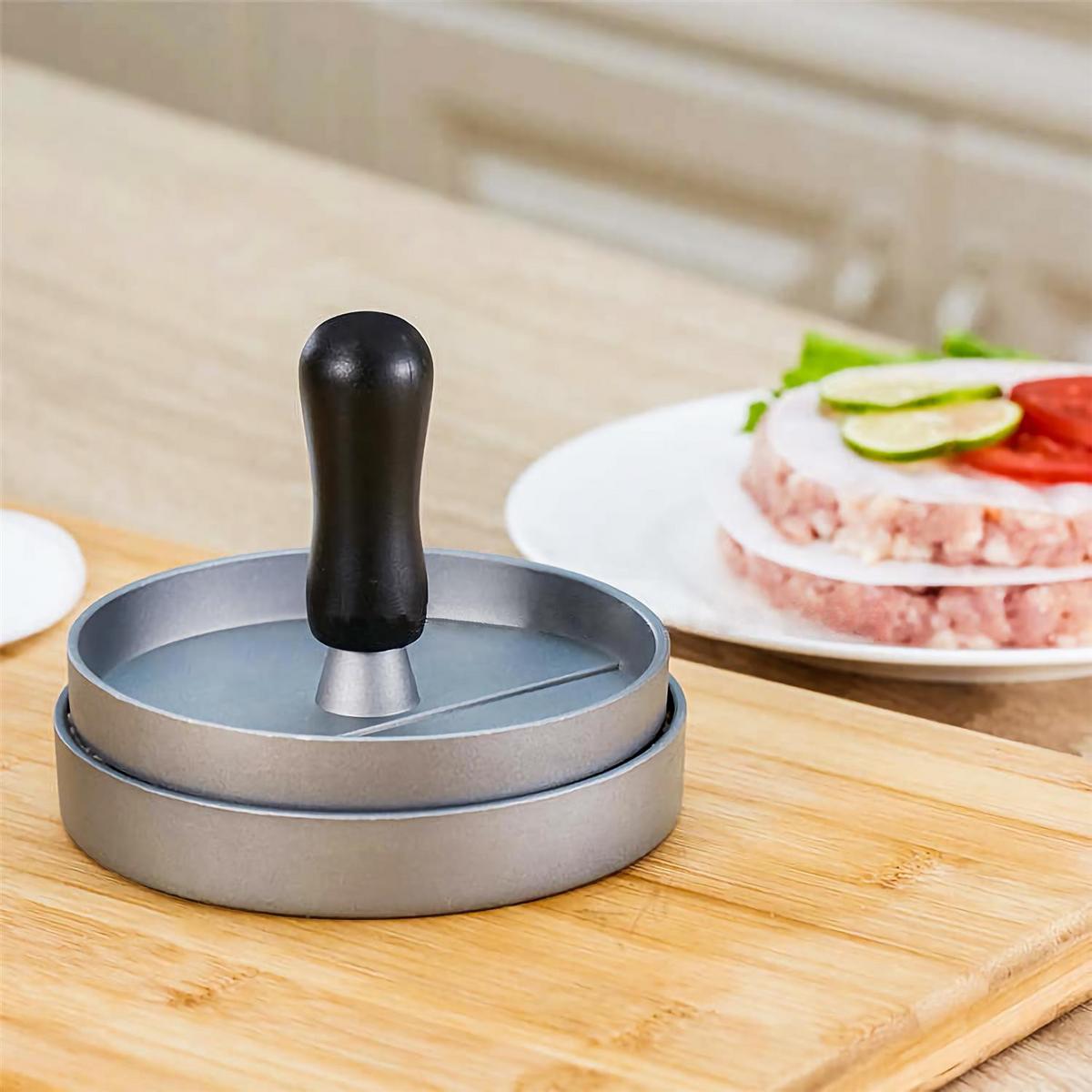 HAMBURGER PRESSE - Grau, Metall (12cm) - Intirilife