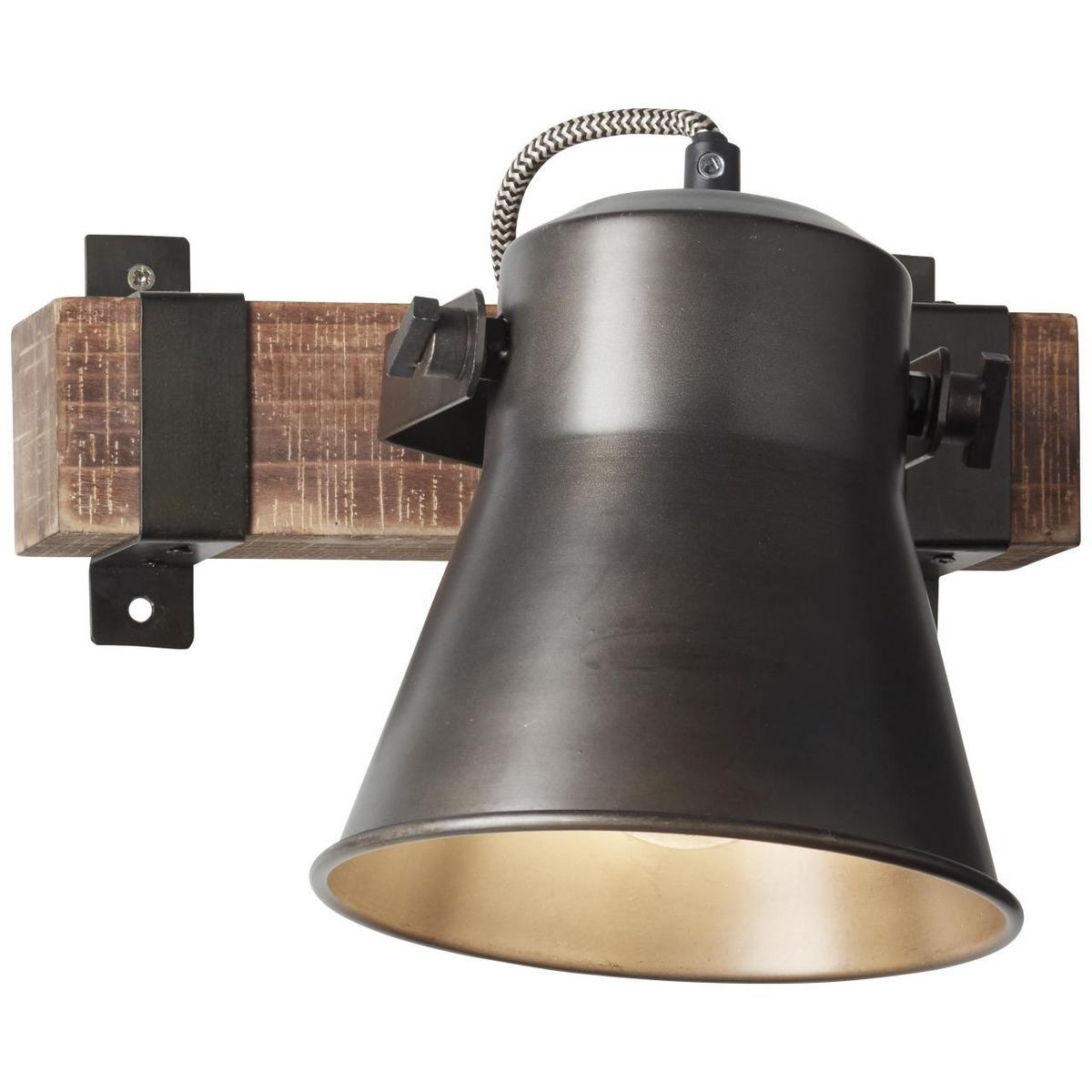 WANDSPOT Decca 85810/46 - Schwarz, Holz (24/17/25cm) - Brilliant