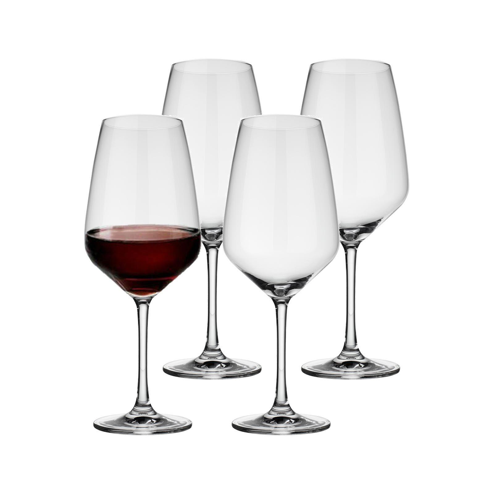 ROTWEINGLÄSER Voice Basic transparent 200 ml 4er Set - Transparent, Glas (0.2L) - Villeroy & Boch