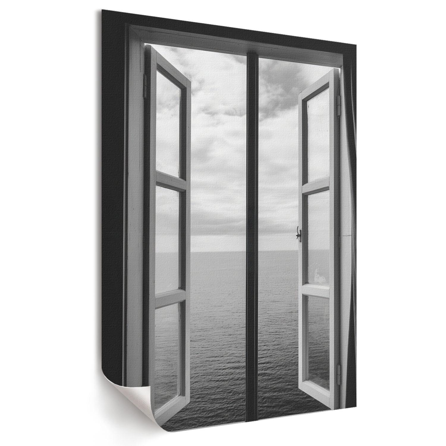 POSTER - 42x59 cm - Mana - Fenster öffnen - Schwarz, Textil (42/59/0.1cm) - TULUP