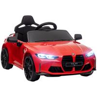 KINDER Elektroauto 12V Kinderfahrzeug mit 2,4G-Fernbedienung, 3-5 km/h, Rot - Rot, Metall (108/69.5/51cm) - AIYAPLAY