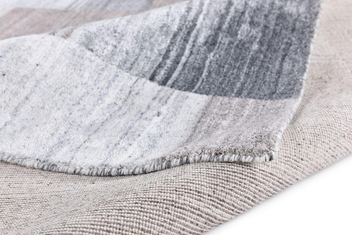 VISKOSETEPPICH Montana Luxury 90x160 cm - Braun, Textil (90/160cm) - THEKO