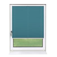 PLISSEE Basic 70 x 210cm Klemmfix ohne Bohren - Petrol, Textil (70/210cm) - Deco-Raum