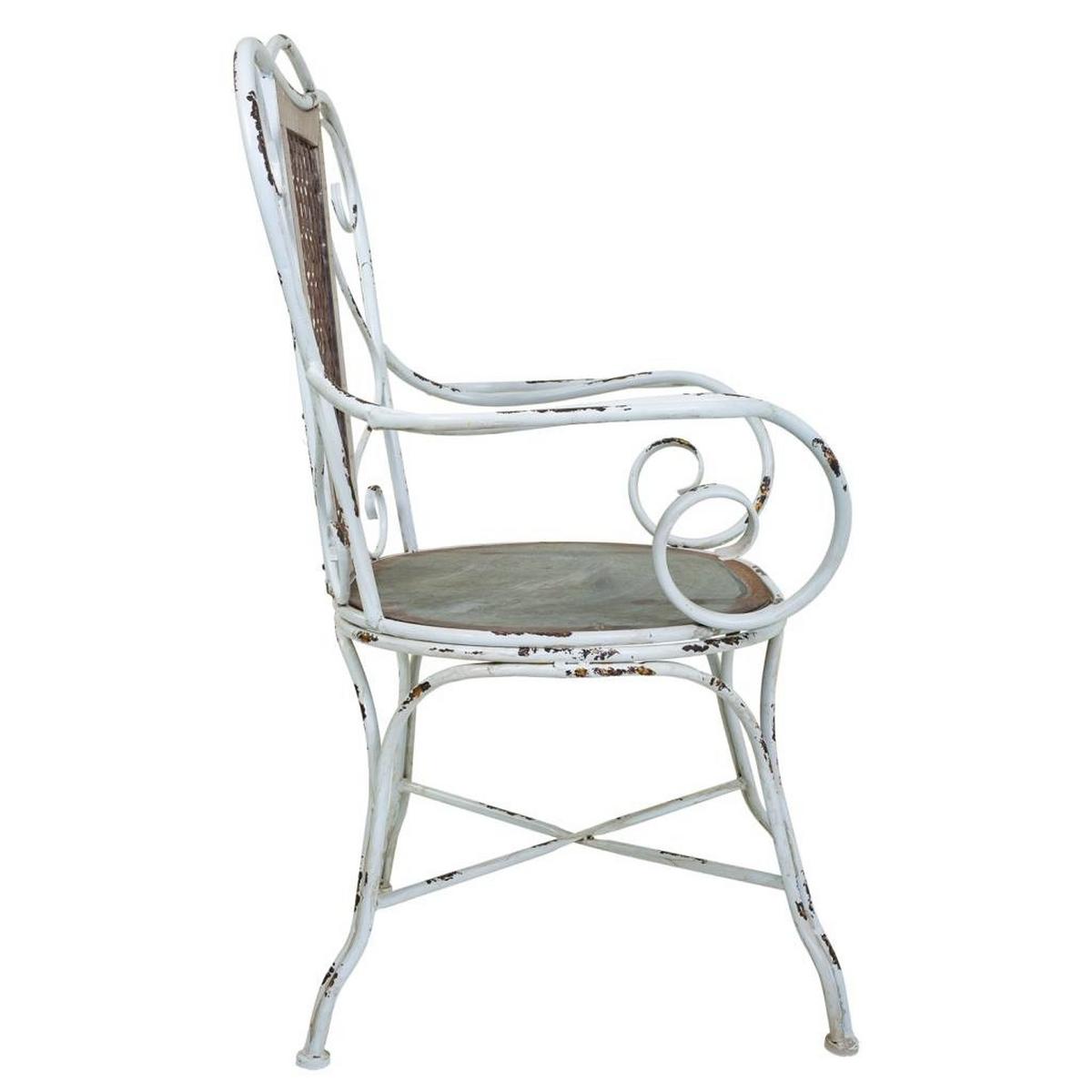 SESSEL aus Metall, 76x59x95cm - Grau, Metall (75.5/95/59cm) - Wanderlust