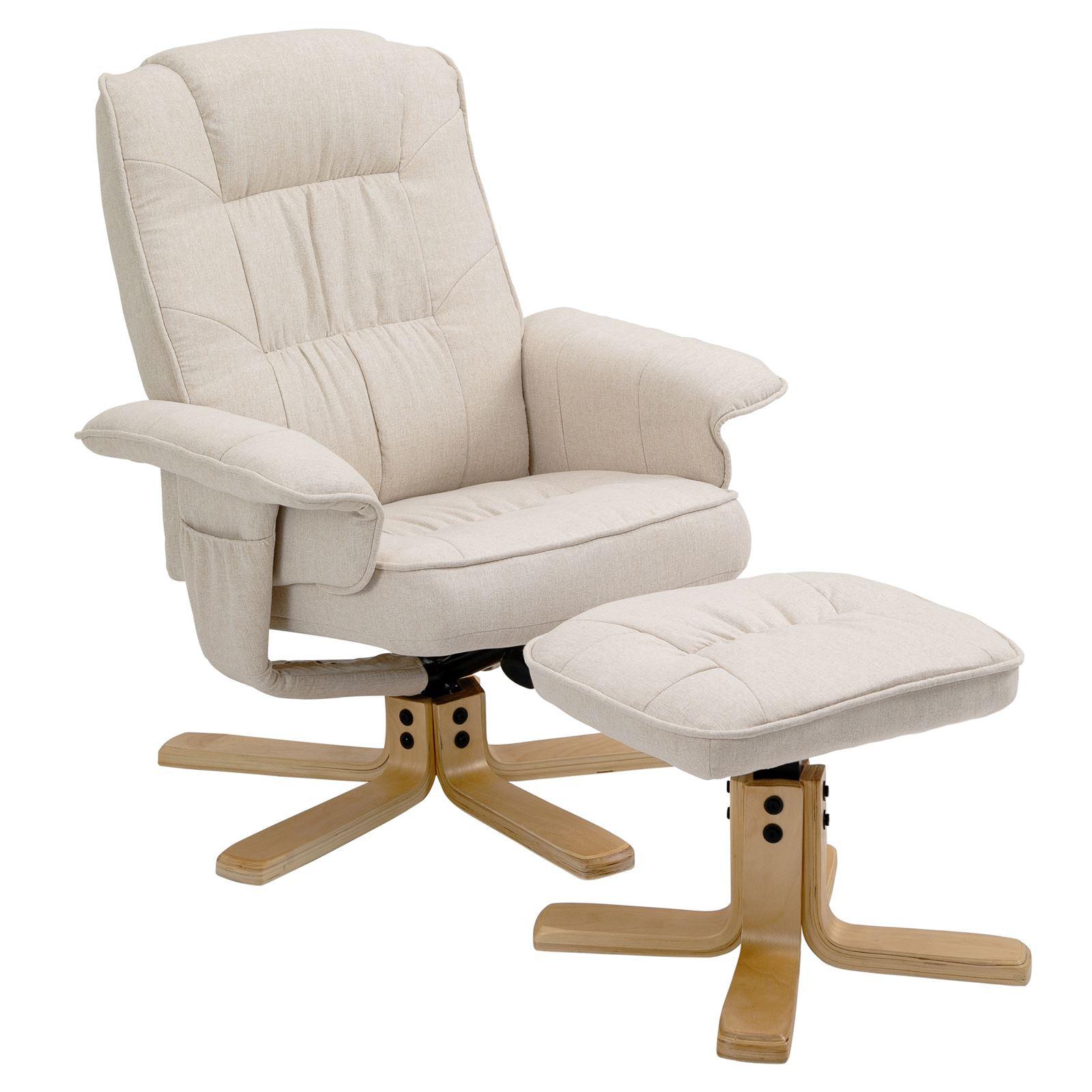 RELAXSESSEL CHARLY beige - Beige, Textil (76/87/61cm) - IDIMEX