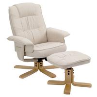 RELAXSESSEL CHARLY beige - Beige, Textil (76/87/61cm) - IDIMEX