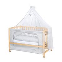 BABYBETT Jumbo twins grau 4er-Set 60 x 120 cm - Naturfarben, Holzwerkstoff (60/120cm) - Roba