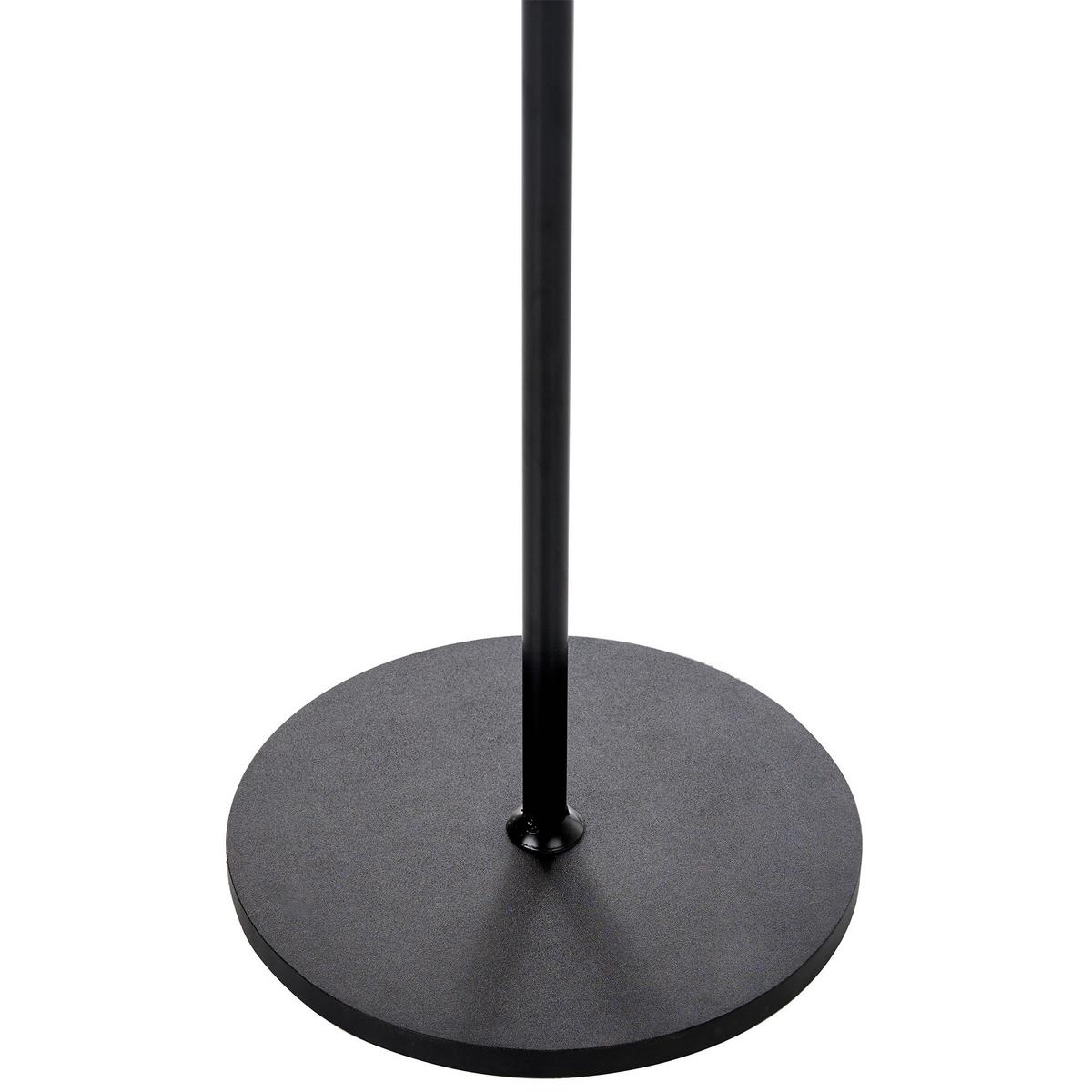 GARDEROBENSTÄNDER Schwarz Flagler - Schwarz, Metall (32/170/32cm) - Beliani
