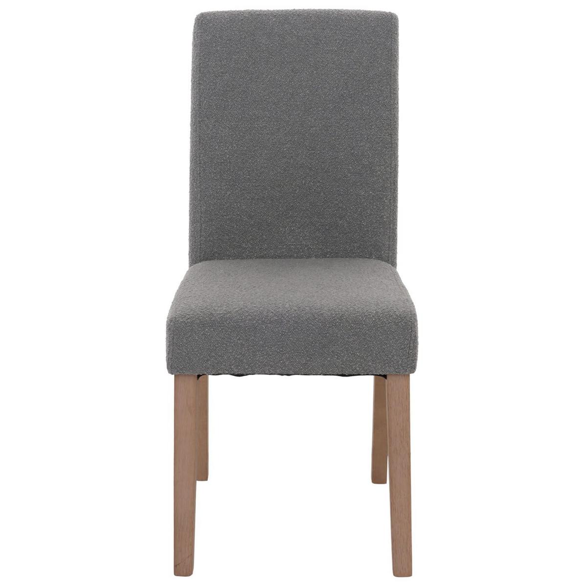ESSZIMMERSTUHL Grau 4er-Set - Grau, Textil (42/90/50cm) - MCW