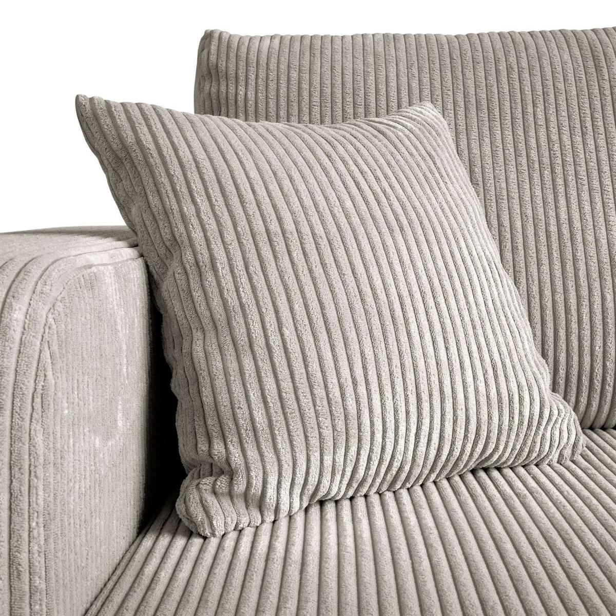 ECKSOFA SOPRANO mit Schlafunktion und Stauraum POSO 100 - Creme, Textil (271/175cm) - Lookway