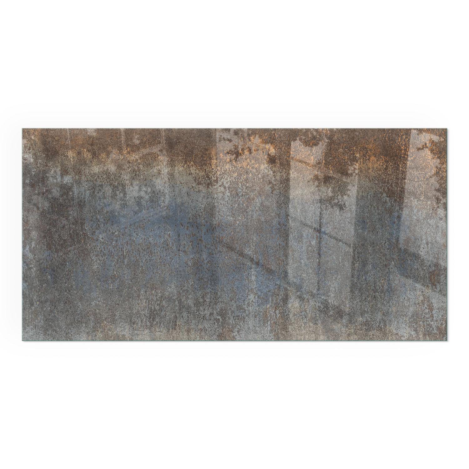 GLASPLATTE für Kamin 120x60 cm - Braun, Glas (120/60/0.4cm) - TULUP