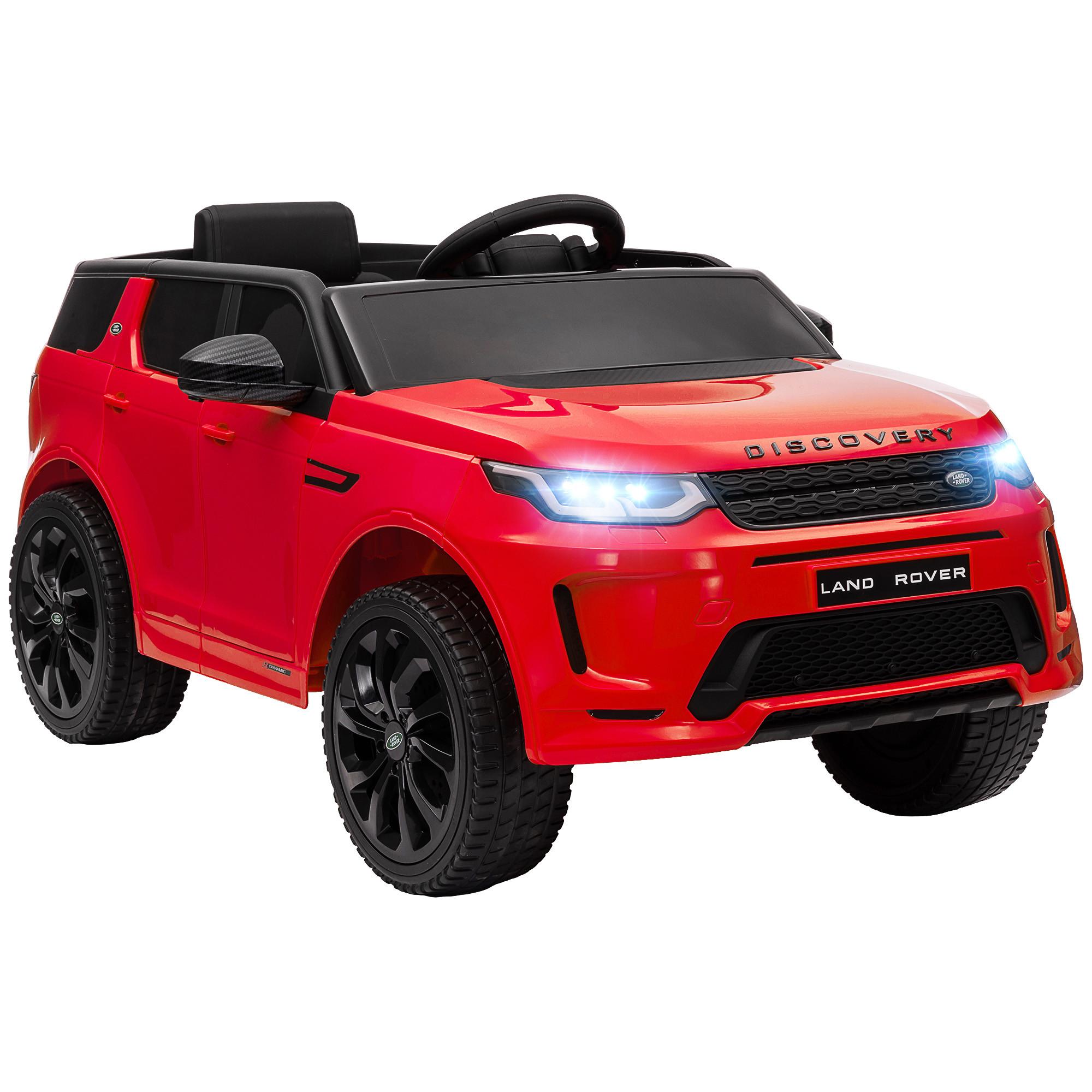 KINDER Elektroauto 12V Kinderauto mit 2,4G Fernbedienung, Musik, 3-5 km/h - Rot, Kunststoff (106/65.5/51cm) - AIYAPLAY