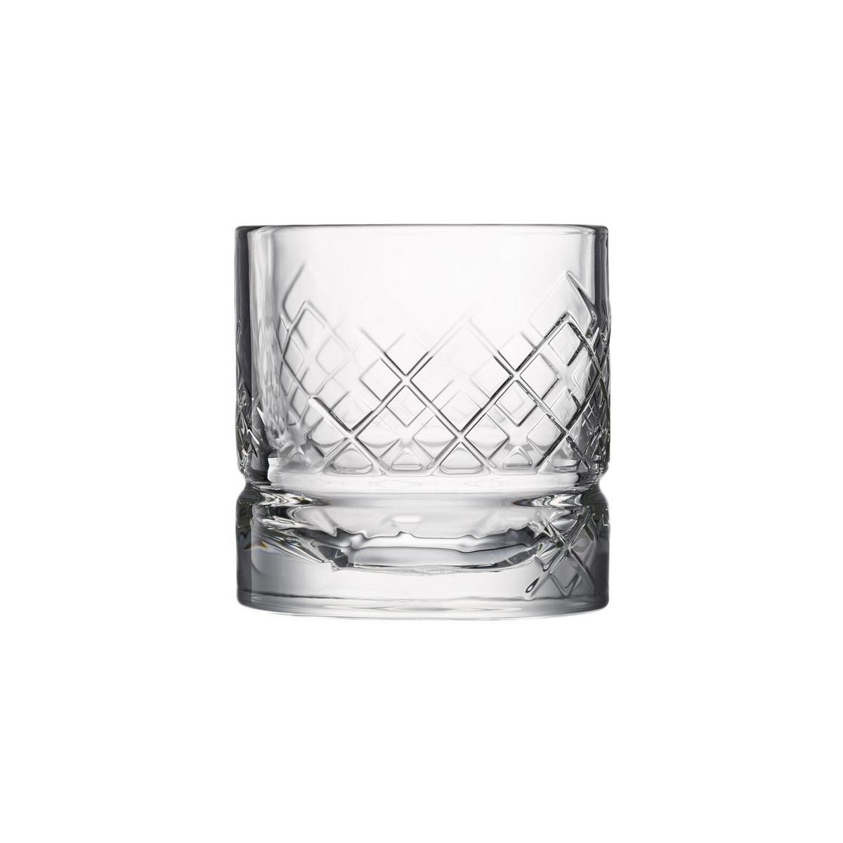 WHISKYBECHER Dandy transparent 300 ml 4er Set - Transparent, Glas (0.3L) - La Rochère