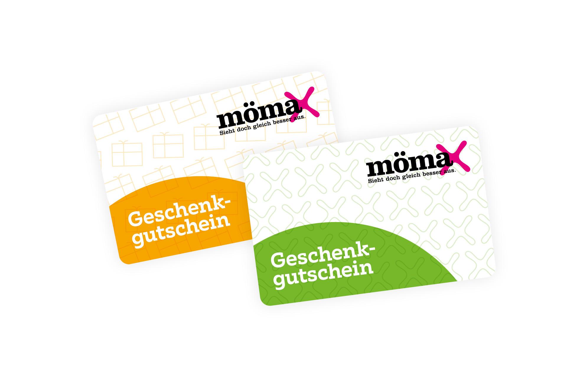 Exklusive Geschenkgutscheine » mömax Deutschland