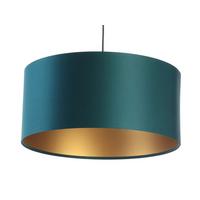 HÄNGELEUCHTE Grün 60/30 cm - Goldfarben/Grün, Kunststoff (60/1.1/30cm) - ONZENO