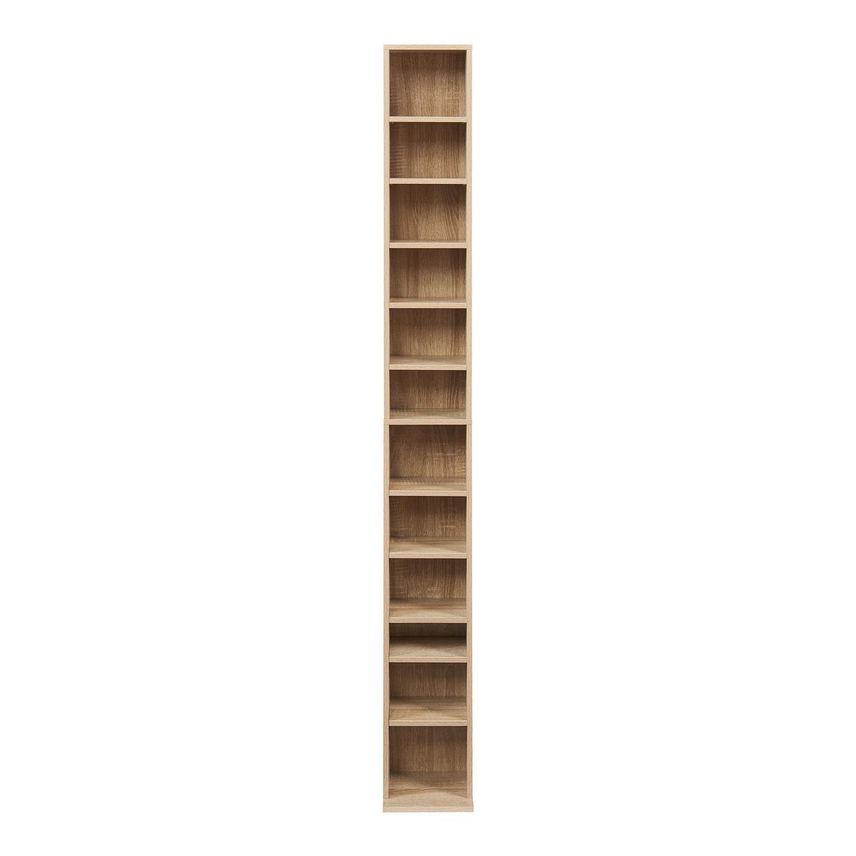 CD-REGAL Høyset - Sonoma Eiche, Holzwerkstoff (20/175/20cm) - [en.casa]