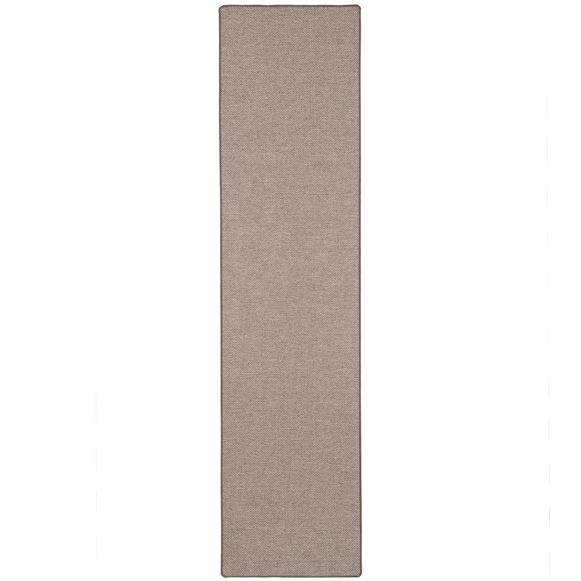 LÄUFER TEPPICH BENTZON FLACHGEWEBE - Braun, Textil (80/400cm) - Snapstyle