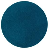 HOCHFLOR VELOURS TEPPICH LUNA RUND - Petrol, Textil (100/100cm) - Snapstyle