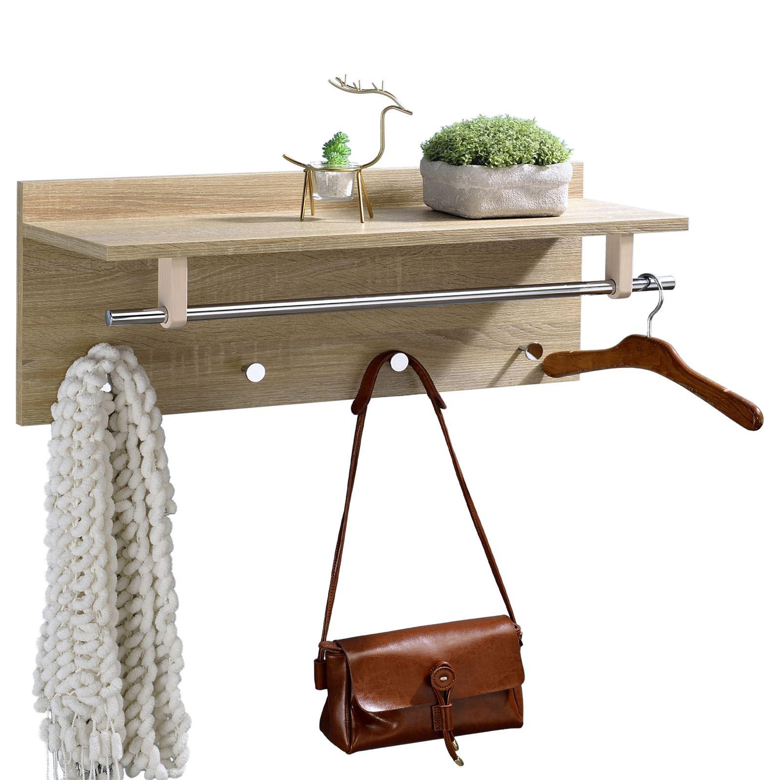 WANDGARDEROBE ULF Sonoma Eiche - Sonoma Eiche, Holzwerkstoff (75/30/26cm) - IDIMEX