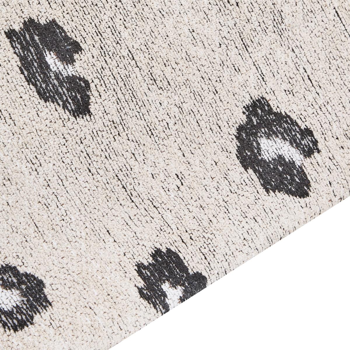 KURZFLOR-TEPPICH Afis 230/160 cm - Beige, Textil (160/230cm) - Beliani