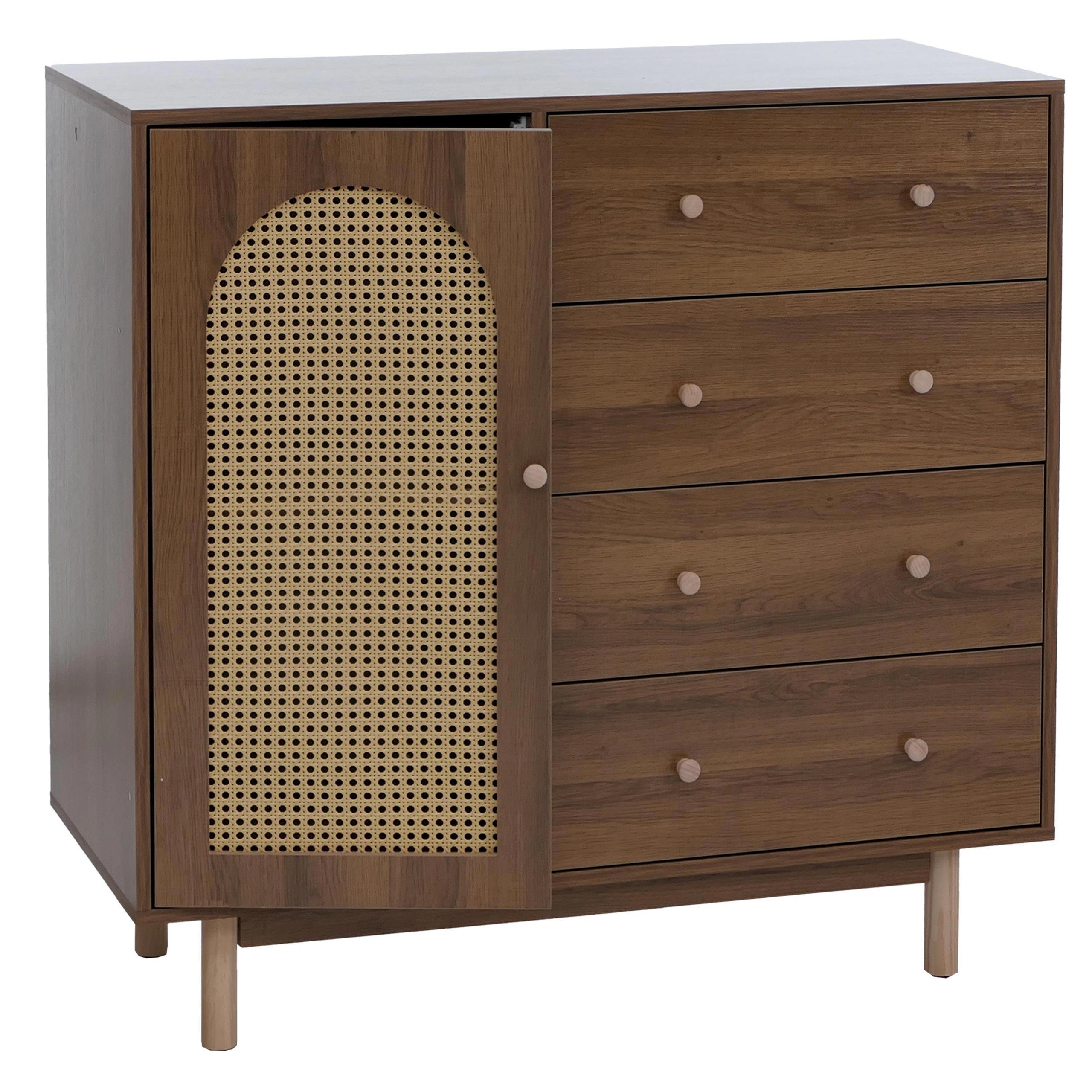 KOMMODE Braun - Braun, Holz (100/95/40cm) - MCW