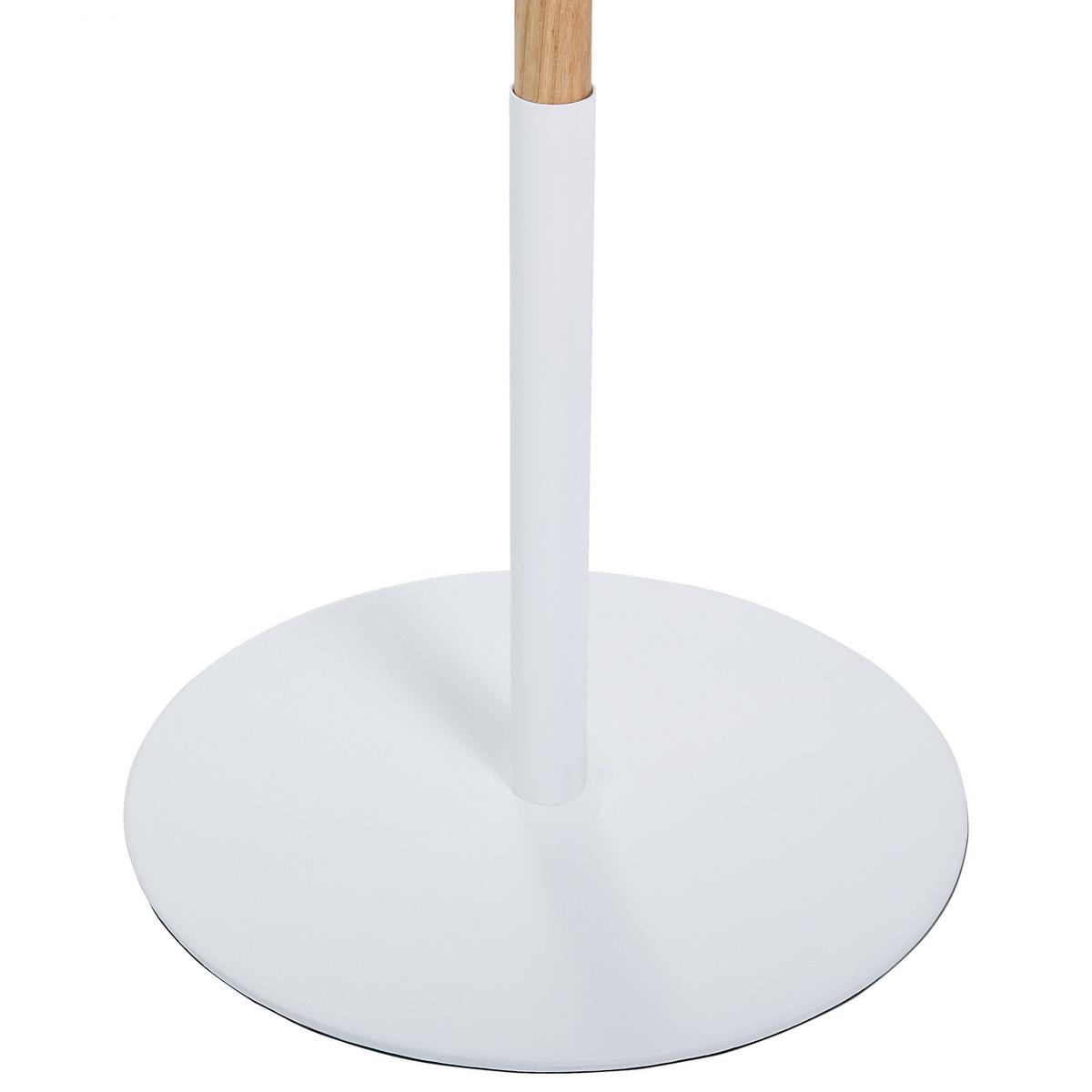 STEHLAMPE Owens 125 cm - Weiß, Holz (28/28/125cm) - Beliani