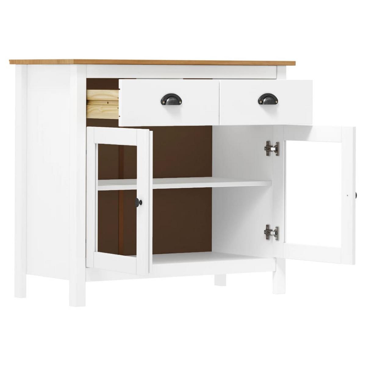 MEHRZWECKSCHRANK Cooley 80/40/90 cm - Weiß, Holzwerkstoff (80/90/40cm) - Nettlife