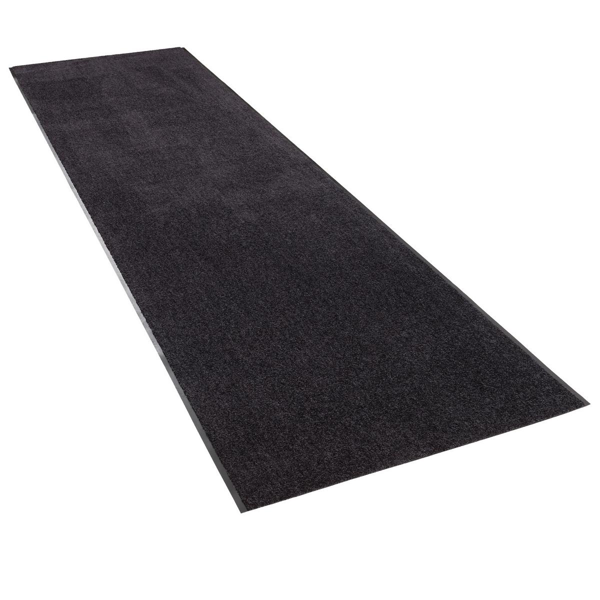 LÄUFER PROPER TEX UNI - Schwarz, Textil (90/1000cm) - Snapstyle