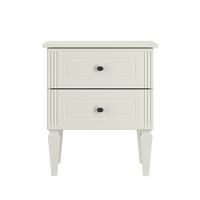 NACHTTISCH Ines - Weiß, Holzwerkstoff (51/59/40cm) - RAUMHIRSCH FURNITURE