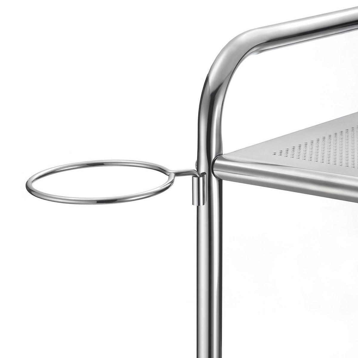 BADROLLWAGEN MARITA weiß - Weiß, Kunststoff/Metall (63/97/39cm) - IDIMEX