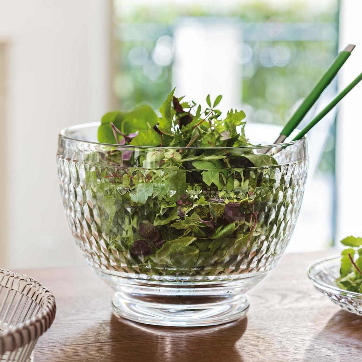 SALATSCHALE Boston transparent 3,2 l - Transparent, Glas (21.8cm) - Villeroy & Boch