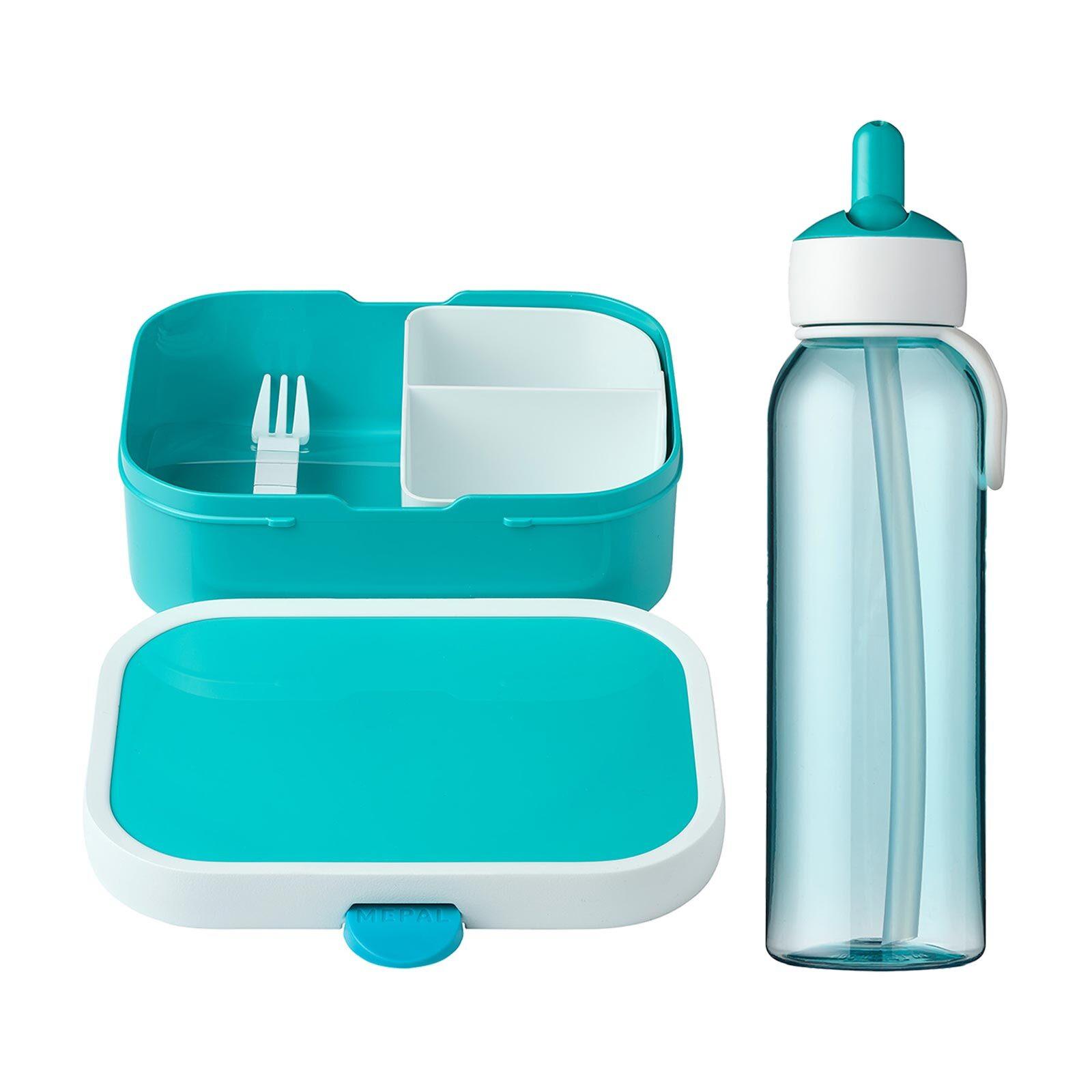 LUNCHSET Campus türkis 2er Set - Türkis, Kunststoff (2/2/2cm) - Mepal