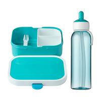 LUNCHSET Campus türkis 2er Set - Türkis, Kunststoff (2/2/2cm) - Mepal
