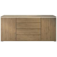 SIDEBOARD Faro Eiche Evoke - Eiche San Remo, Holzwerkstoff (166.5/75.5/35cm) - Vladon