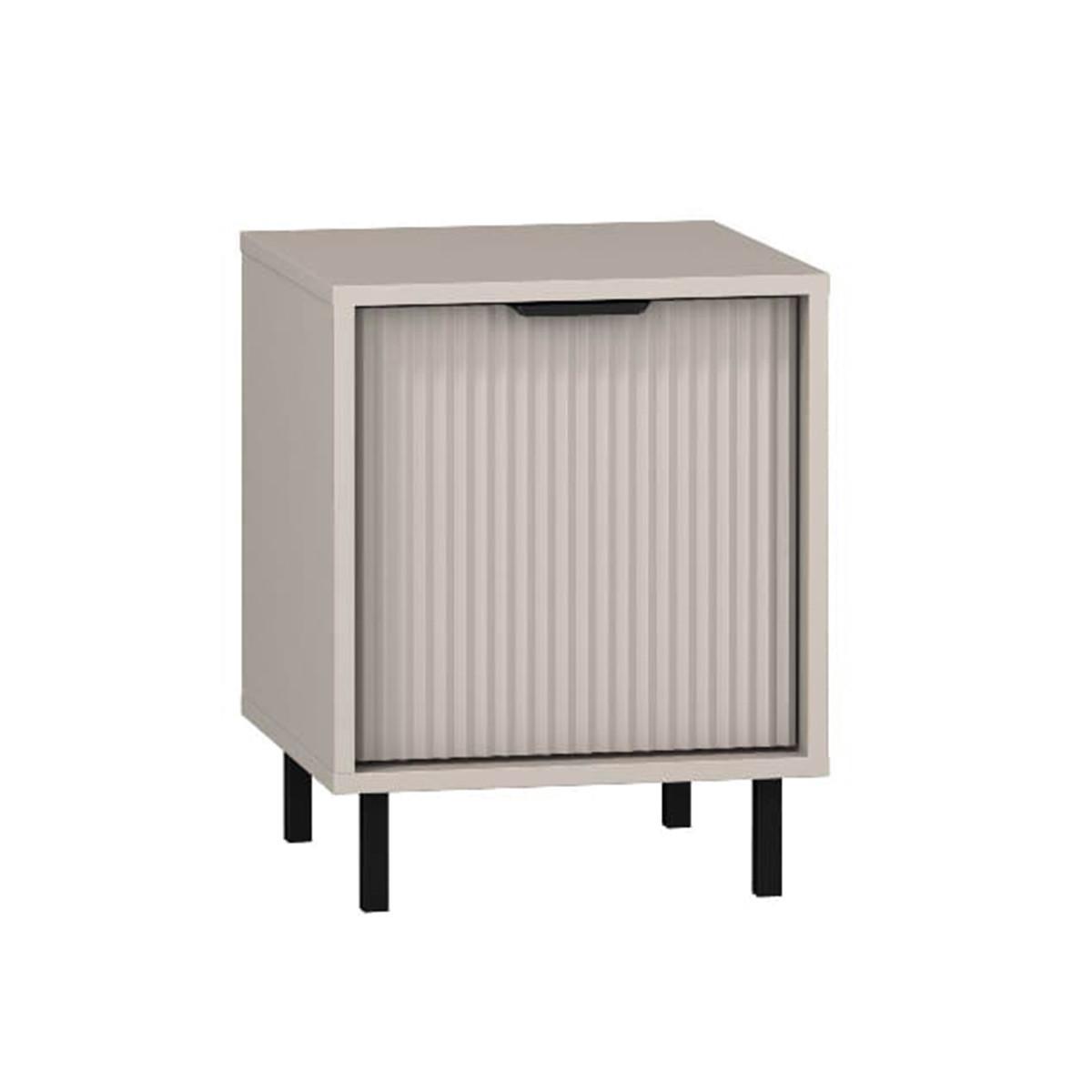 NACHTTISCH Soly Kaschmir - Beige, Holzwerkstoff (40/50/40cm) - Petits-meubles