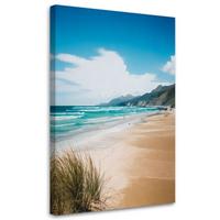 LEINWANDBILD Landschaften 30x45cm - Blau, Textil (30/45cm) - Feeby