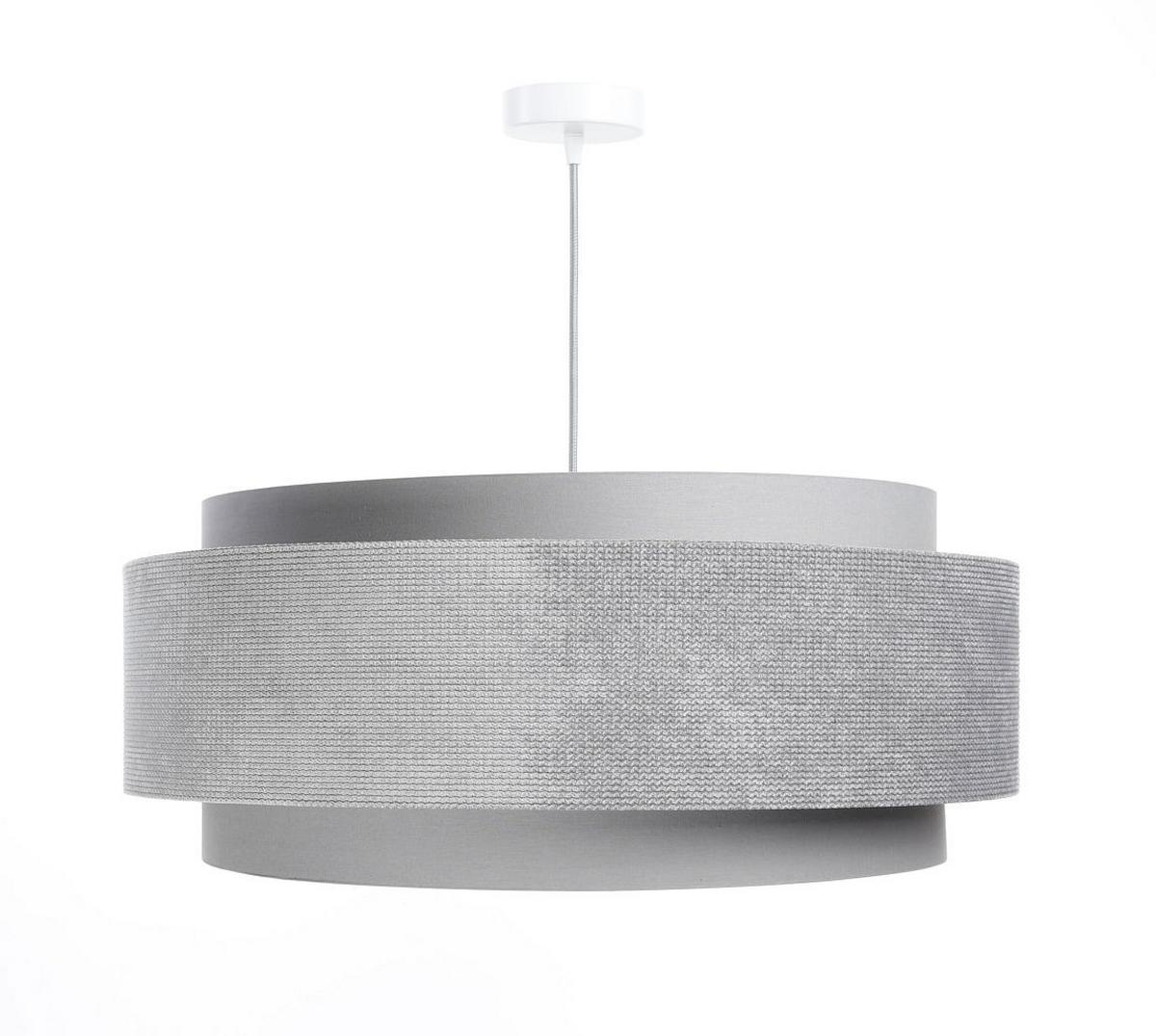 HÄNGELEUCHTE Grau 60/25 cm - Grau, Kunststoff (60/1/25cm) - ONZENO