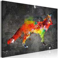 KUNSTDRUCK Bunt 120/80 cm - Multicolor, Textil (120/80cm) - KUNSTLOFT
