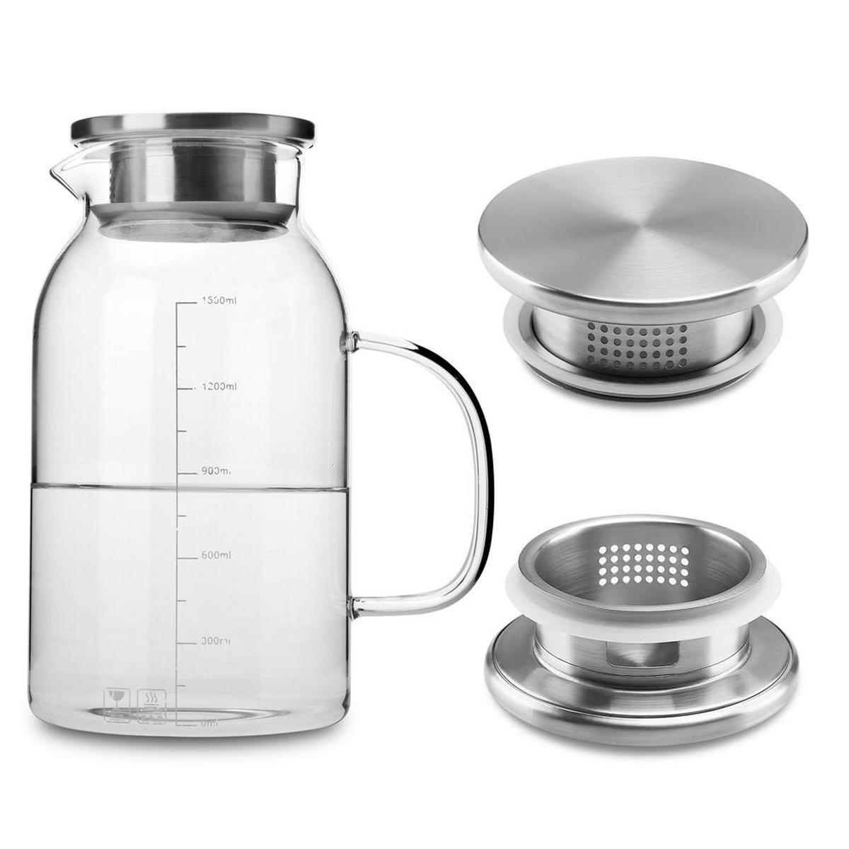 KARAFFE - Transparent, Glas (1.8L) - Intirilife
