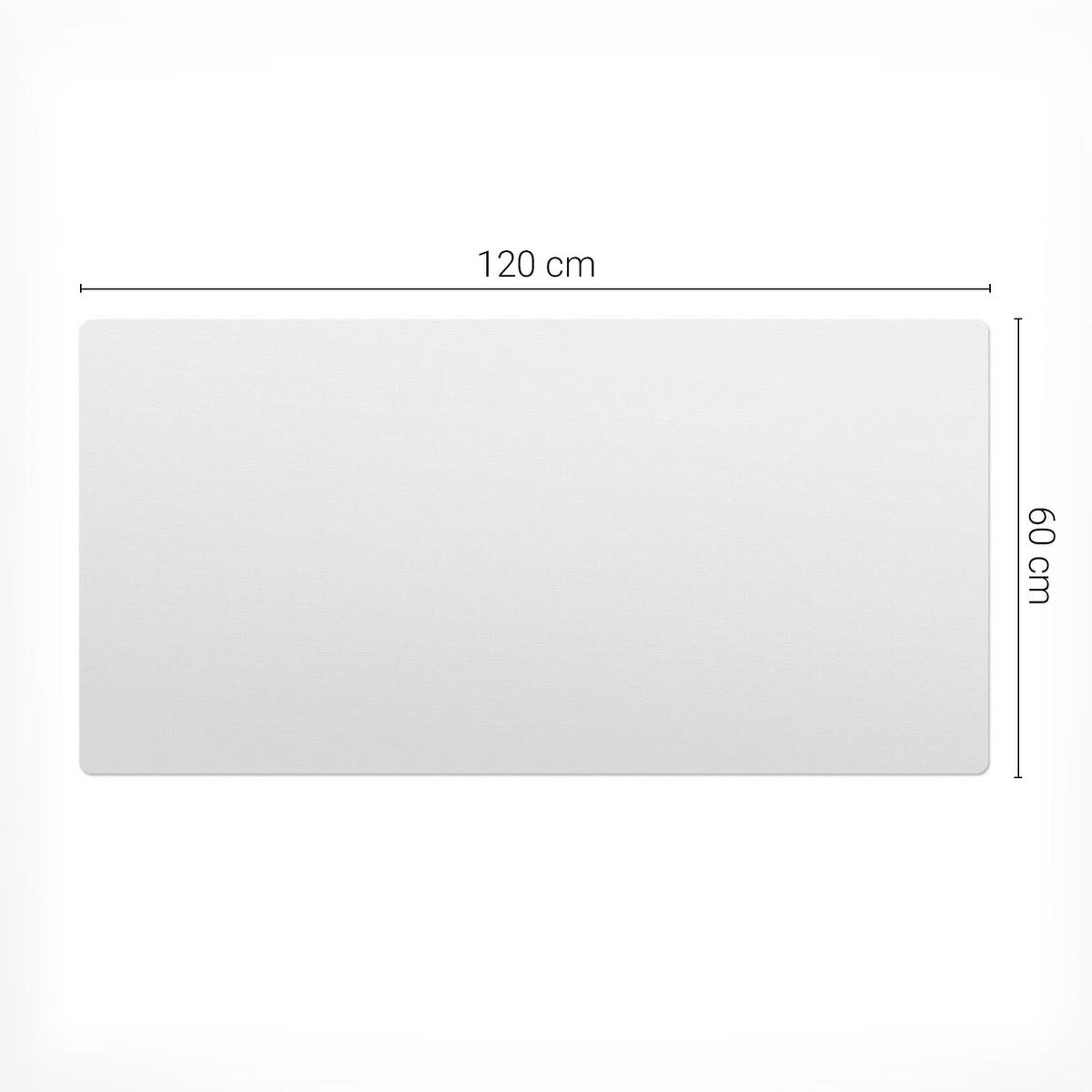 SCHREIBTISCHUNTERLAGE 120x60 cm Grau - Creme, Kunststoff (120/60/1.6cm) - Wallfluent